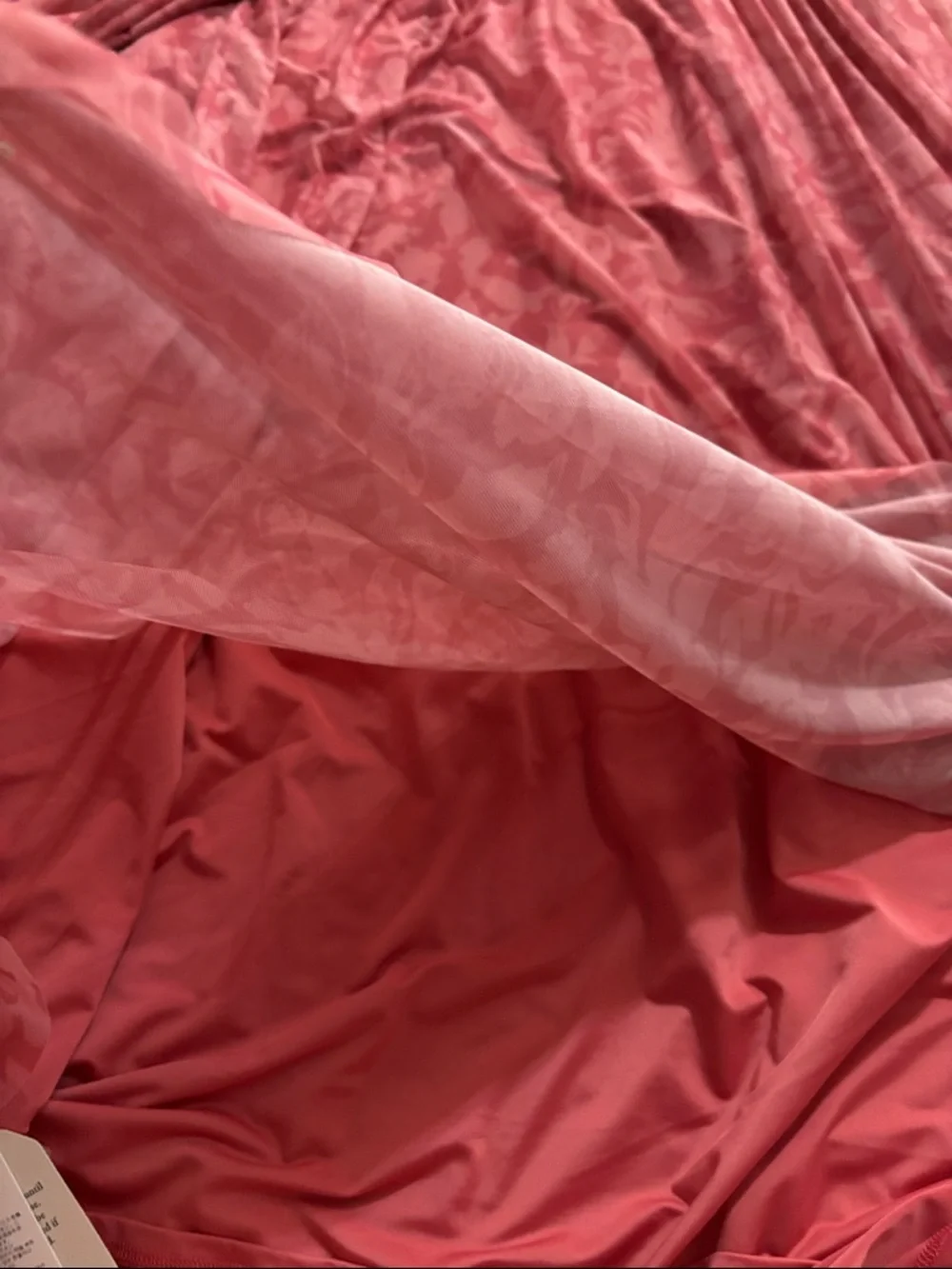 Abercrombie & Fitch Sleeveless V-Neck Maxi Dress in Rose Pink